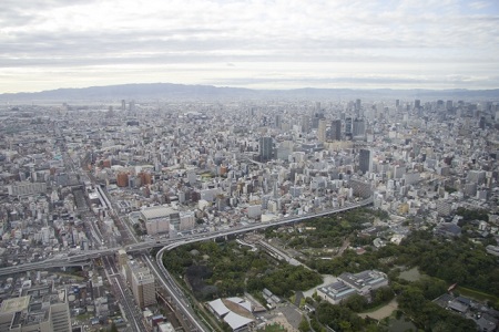 訪問エリアは大阪市内